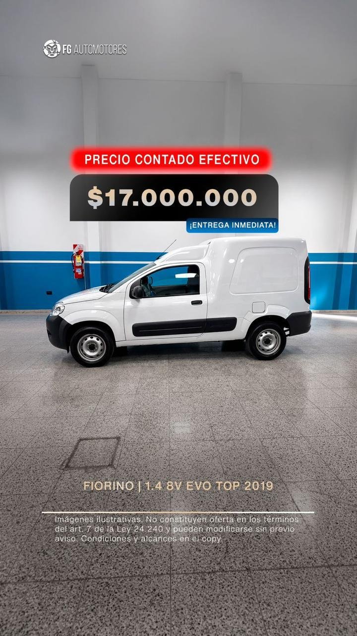 Fiat Fiorino 1.4 8V Evo Top | 2019